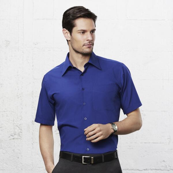 Biz Collection Mens Metro Short Sleeve Shirt  Thumbnail