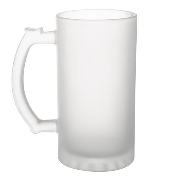 Frosted Glass Beer Mug Thumbnail